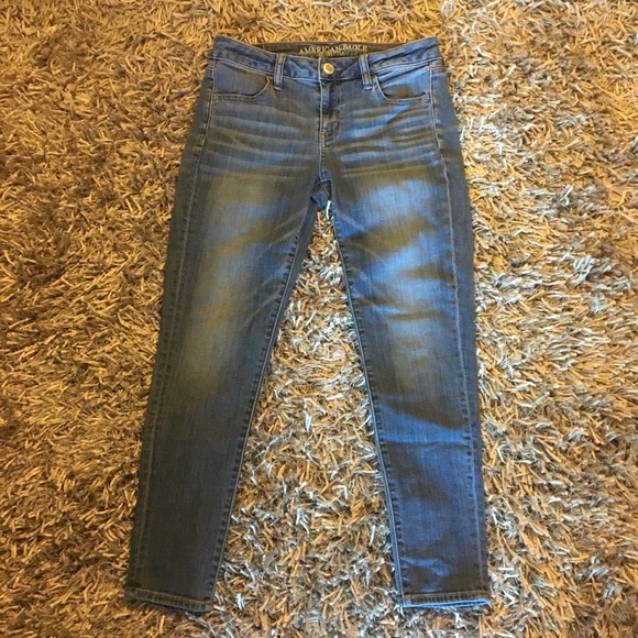 American Eagle Outfitters Denim - American Eagle Super Stretch Super Low Jeggings 8S